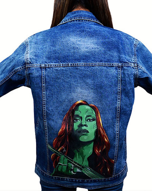 Gamora_Hand Painted Jacket